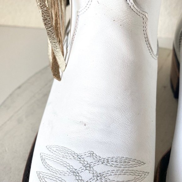 COPY - Junk Gypsy Lane Lost in the Stars 8.5 Womens Western Boots White Snip To… - Picture 9 of 14